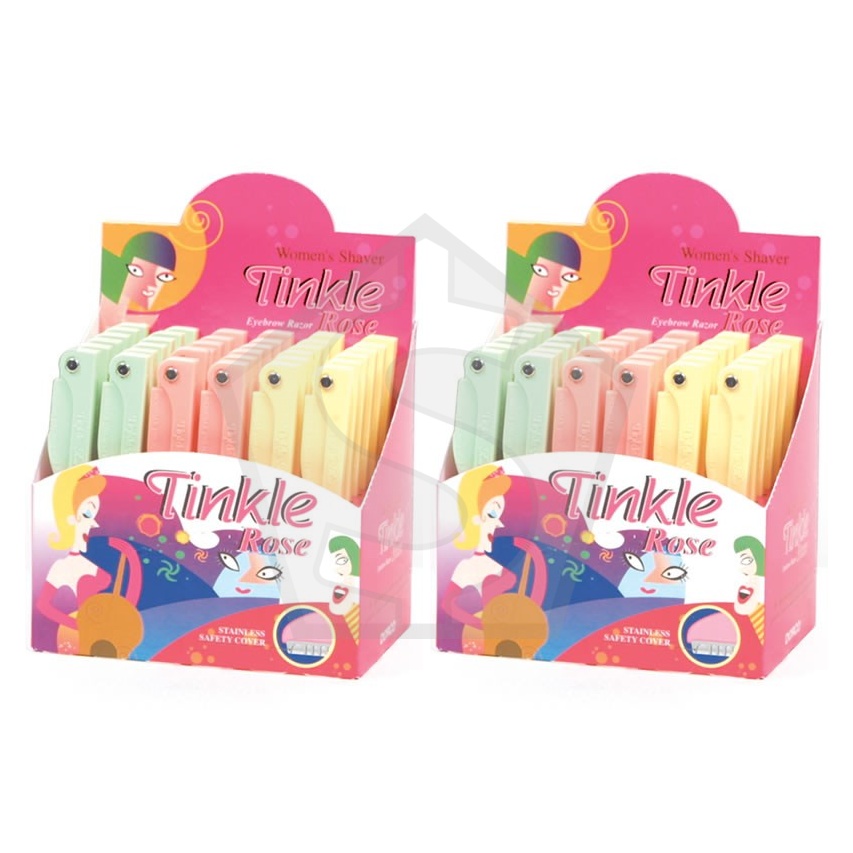 ANNIE Tinkle Folding Eyebrow Shaper (36pcs/Box) - Pack of 2