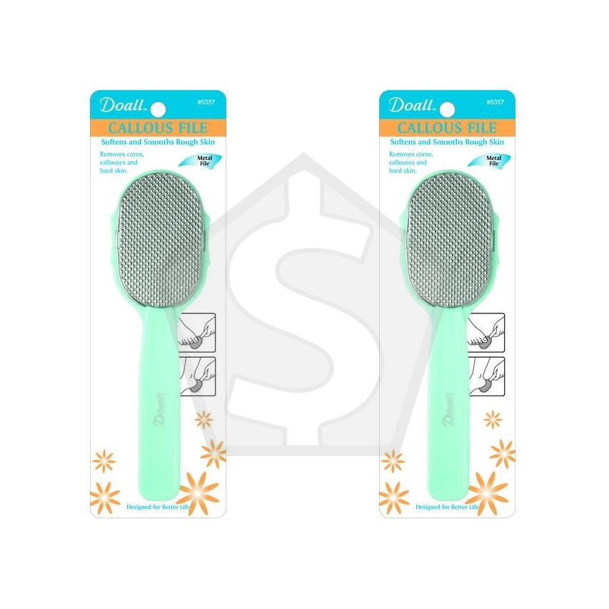 ANNIE Almine Metal Callous File - Pack of 2