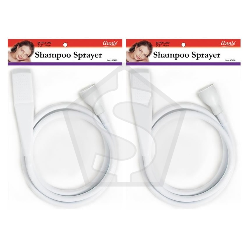ANNIE Shampoo Sprayer - 5' 2" - Pack of 2