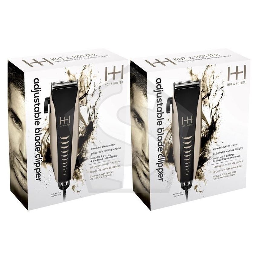 ANNIE Hot & Hotter Adjustable Blade Clipper #5794 - Pack of 2