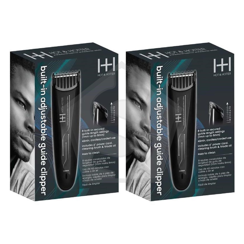 ANNIE Hot & Hotter Built-In Adjustable Guide Clipper #5795 [pk] - Pack of 2