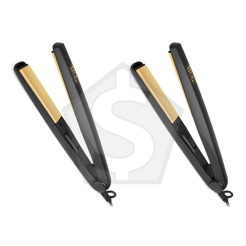 ANNIE Hot & Hotter Ceramic Flat Iron 1 inch - Pack of 2
