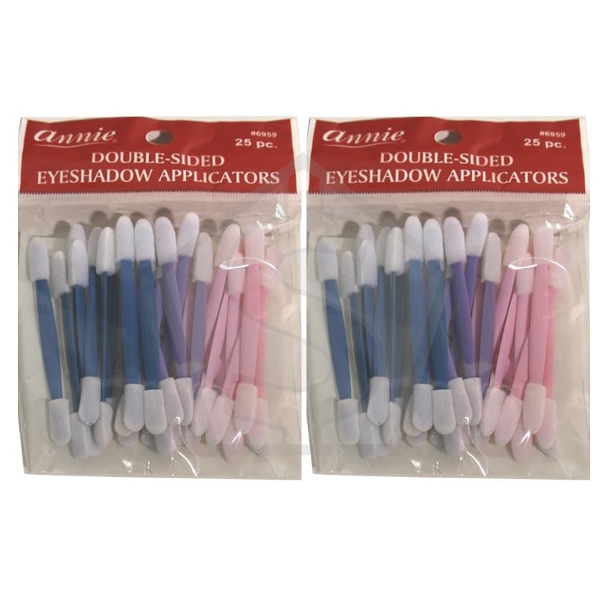 ANNIE Double Sided Eyeshadow Applicators - Pack of 2