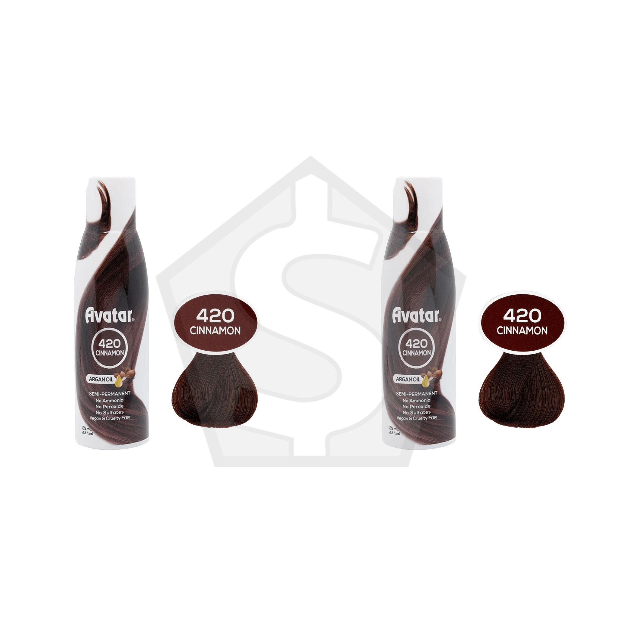 Bundle of 2 - ANNIE Avatar Luminous Semi-Permanent Hair Color (4.2oz) - Cinnamon