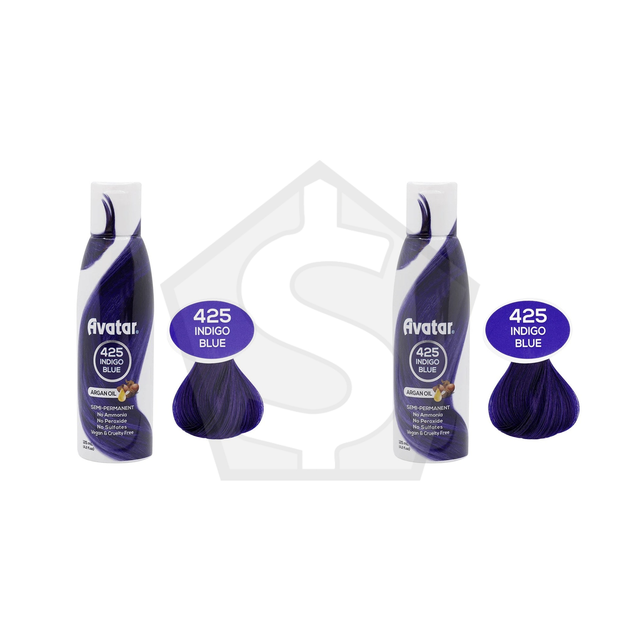 Bundle of 2 - ANNIE Avatar Luminous Semi-Permanent Hair Color (4.2oz) - Indigo Blue