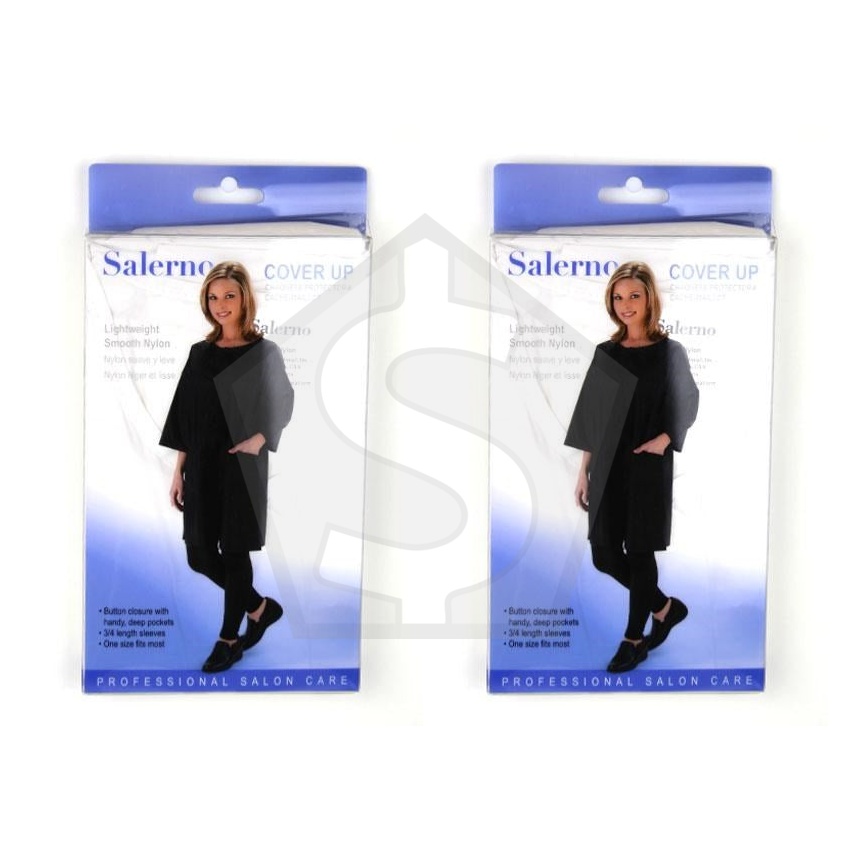 ANNIE Salerno Cover Up with button closure [Lightweight Smooth Nylon] - Pack of 2