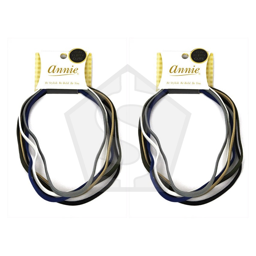 ANNIE 6pcs Headband (18inch) - Pack of 2