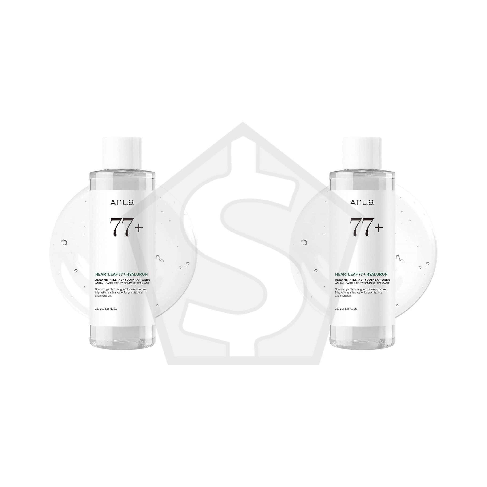 Bundle of 2 - ANUA Heartleaf 77 Soothing Toner (250ml)