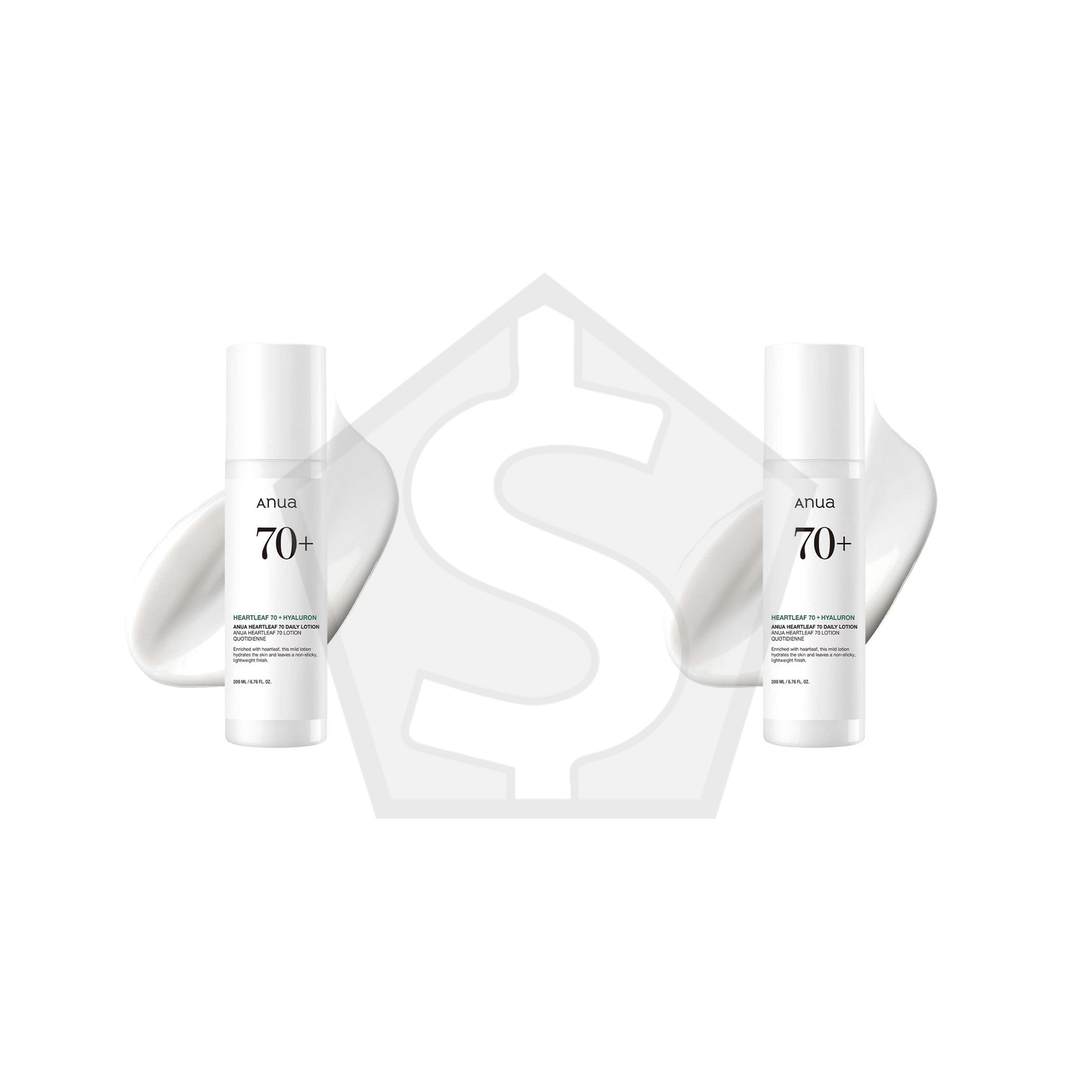 ANUA Heartleaf 70% Daily Lotion (200ml) - Pack of 2