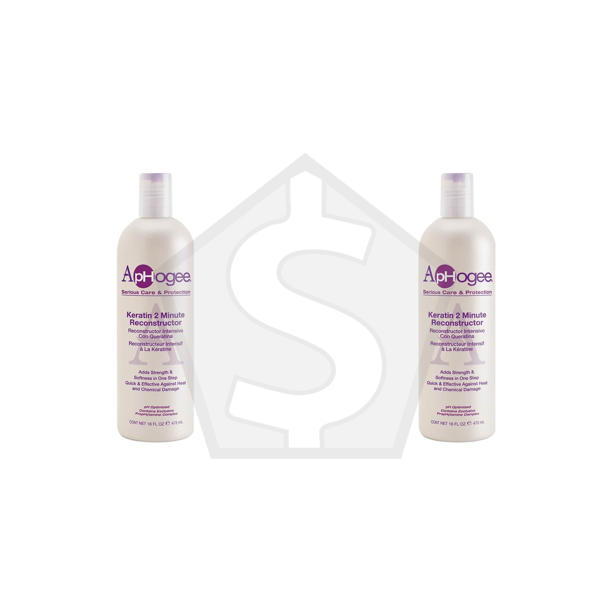 APHOGEE Keratin 2 Minute Reconstructor (16oz) - Pack of 2