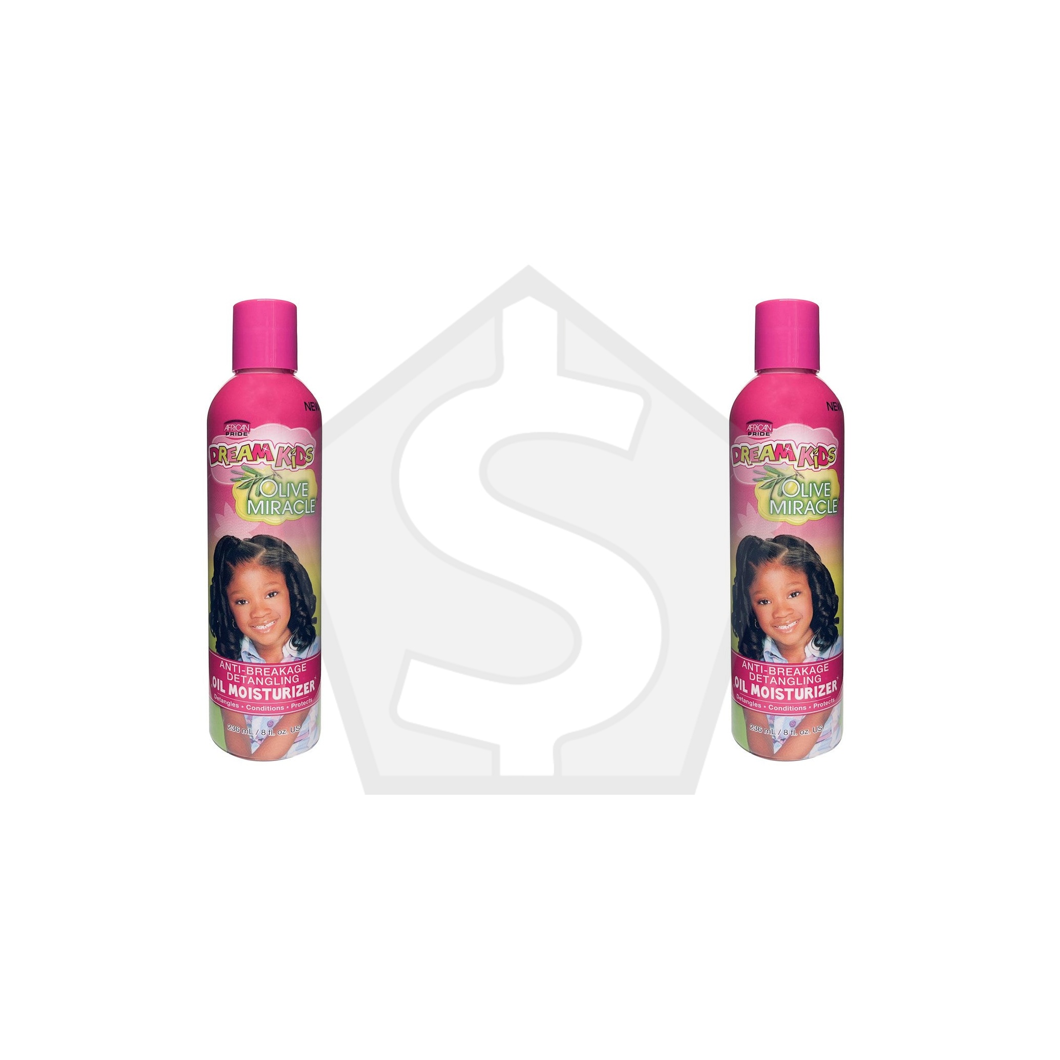 Bundle of 2 - AFRICAN PRIDE Dream Kid Oil Moisturizer (8oz)