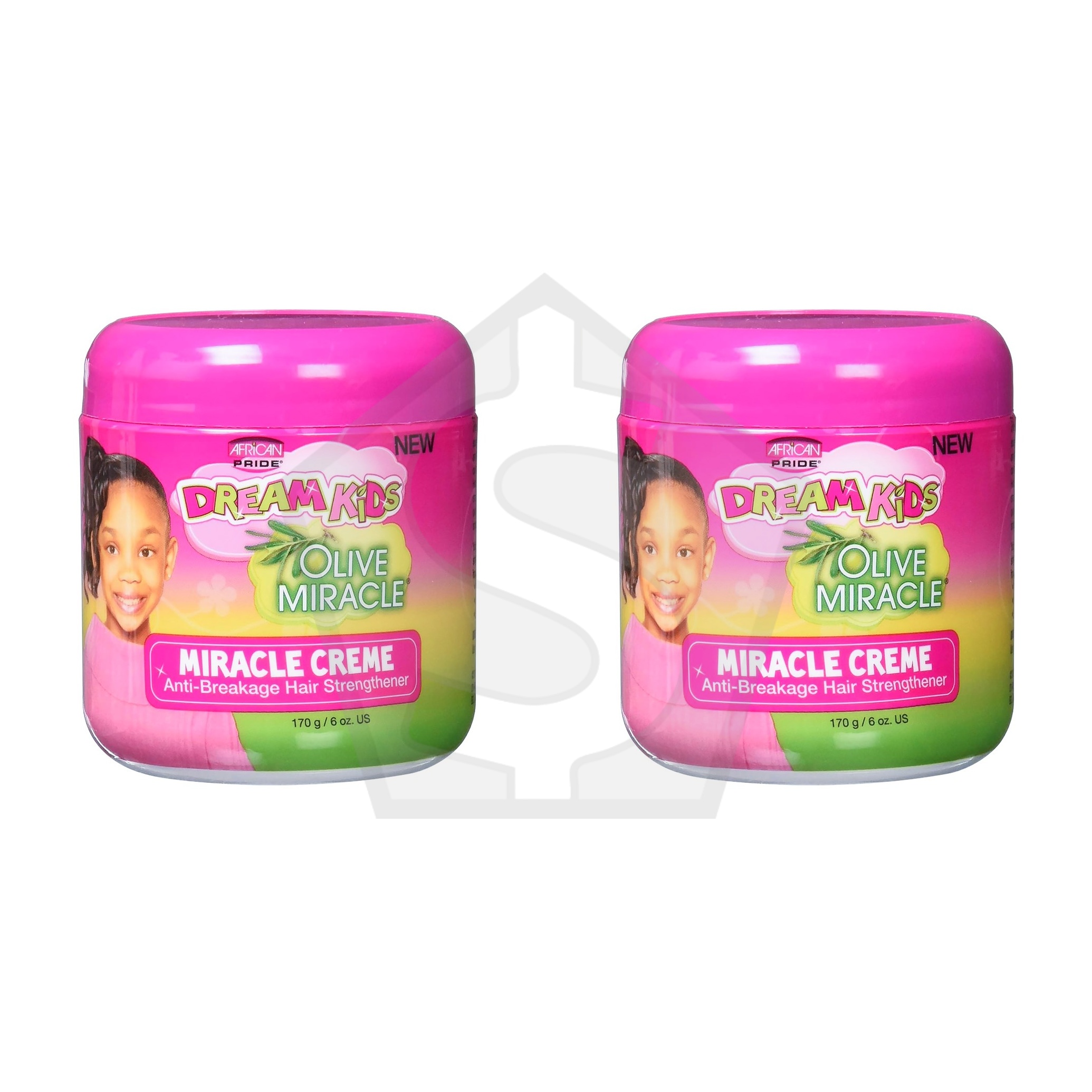 AFRICAN PRIDE Dream Kid Miracle Creme (6oz) - Pack of 2