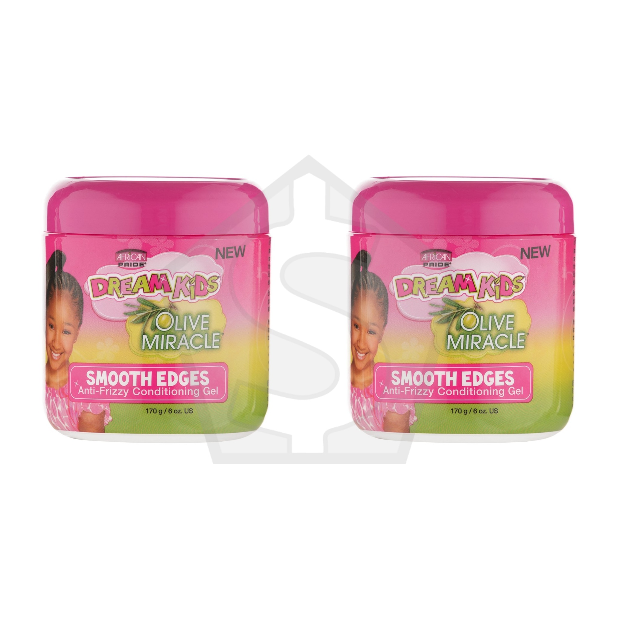 Bundle of 2 - AFRICAN PRIDE Dream Kid Smooth Edges (6oz)