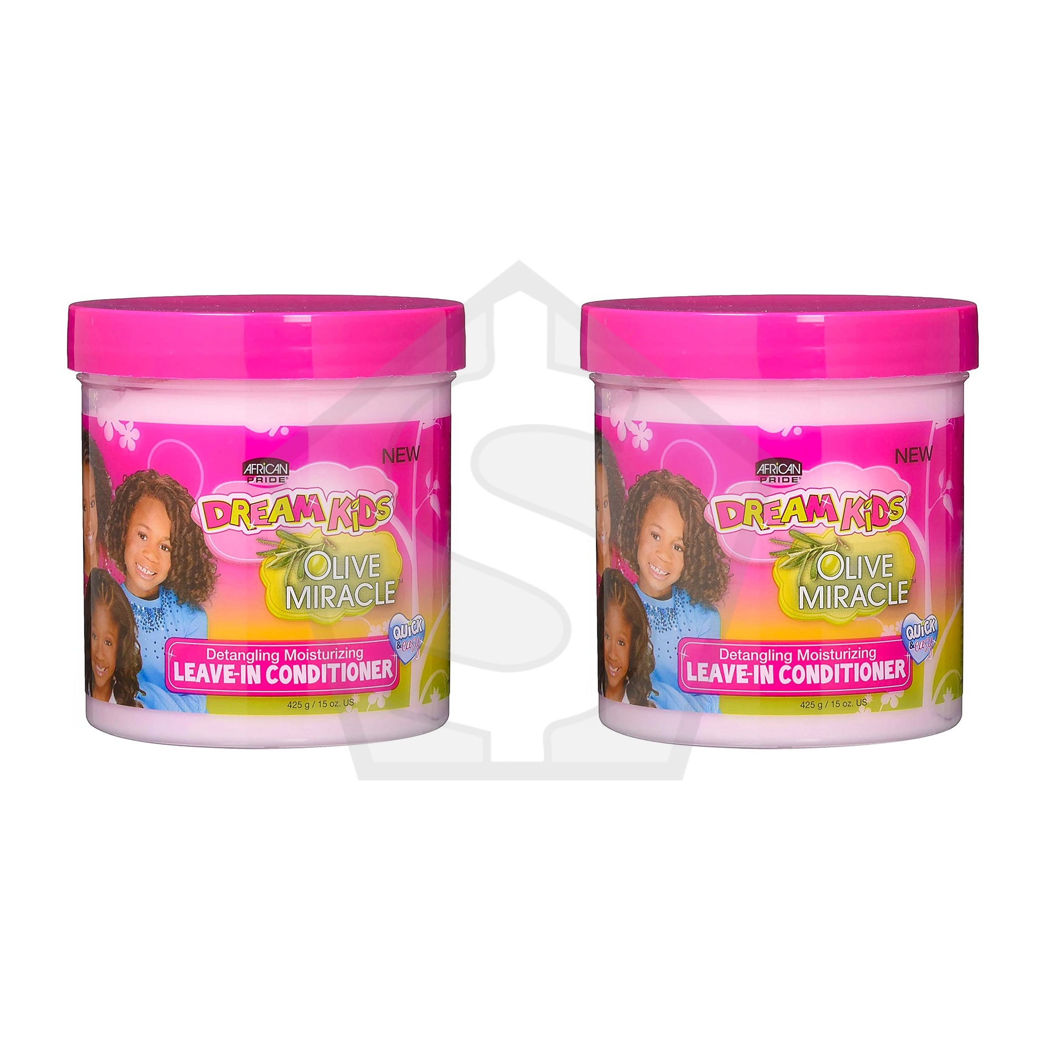 Bundle of 2 - AFRICAN PRIDE Dream Kids Leave In Conditioner (15oz)