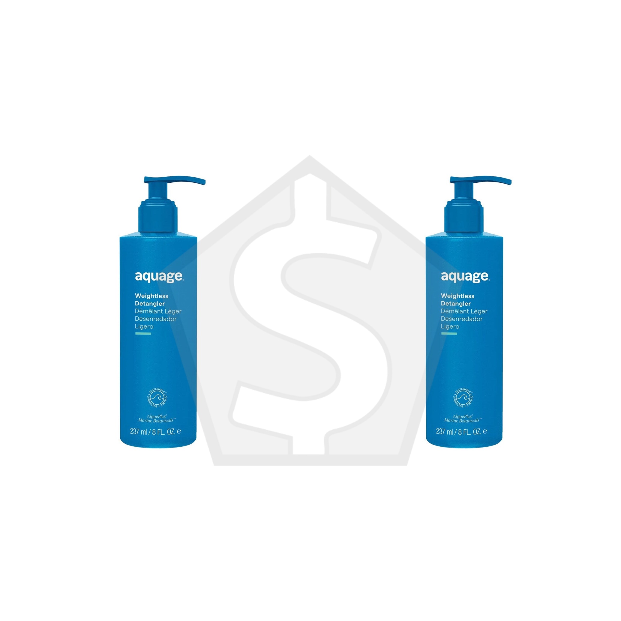 AQUAGE Weightless Detangler - 8oz - Pack of 2