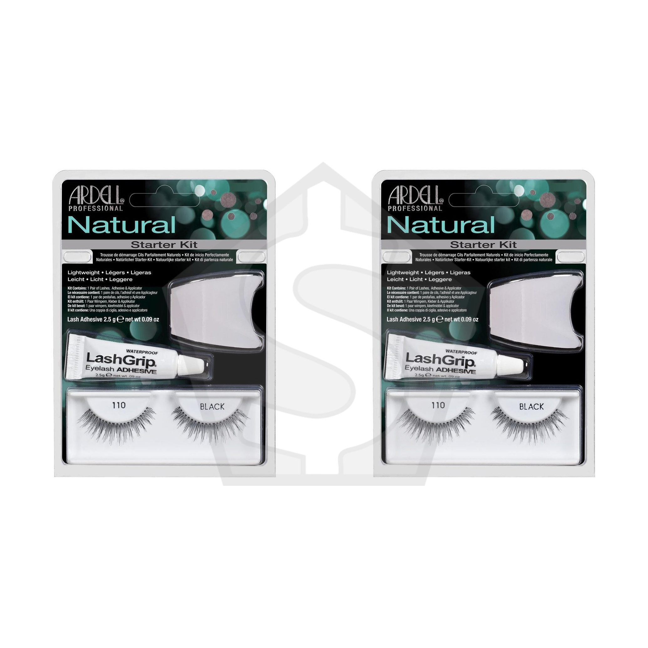 ARDELL Natural Lashes Starter Kit - 110 #02406 - Pack of 2