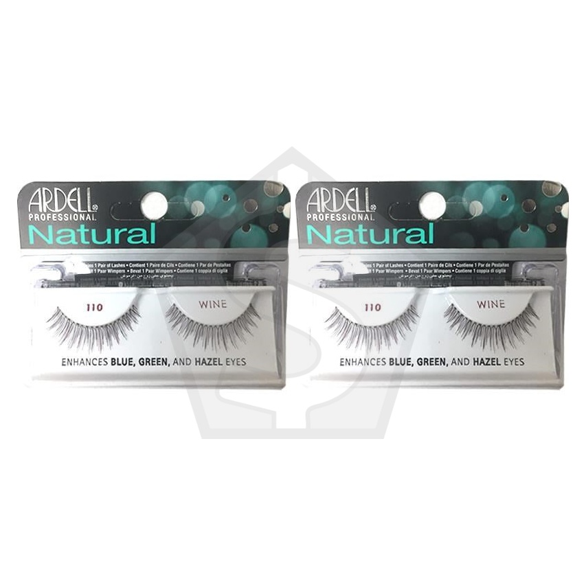 ARDELL Natural Strip Lashes - 110 Wine - Pack of 2