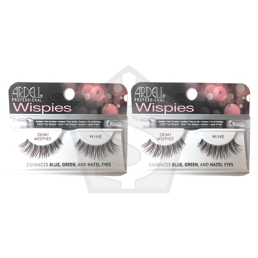 Bundle of 2 - ARDELL Wispies Strip Lashes - Demi Wispies Wine