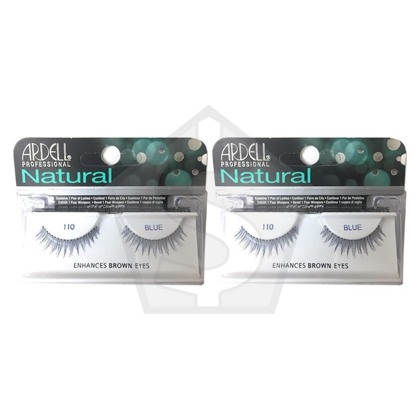 ARDELL Natural Strip Lashes - 110 Blue - Pack of 2