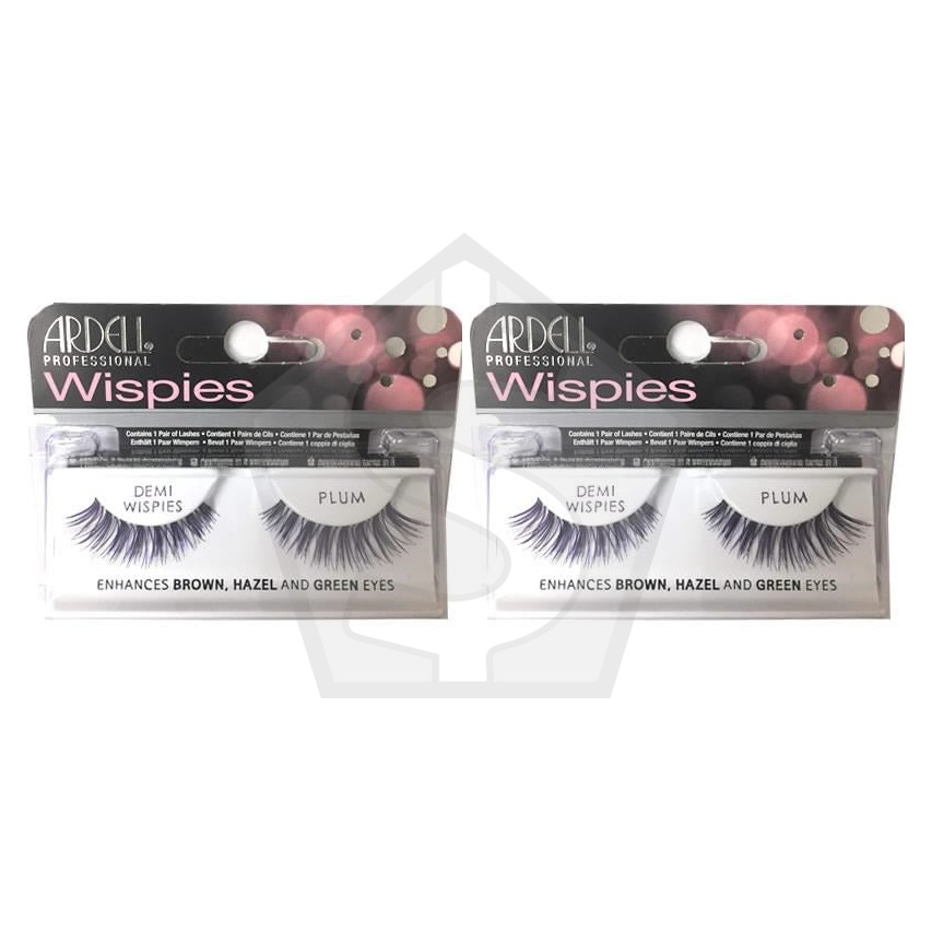 Bundle of 2 - ARDELL Wispies Strip Lashes - Demi Wispies Plum