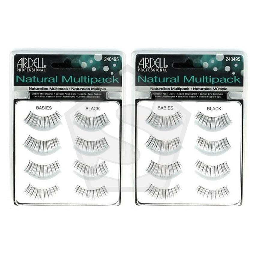ARDELL Natural Lashes Multipack (4packs) - Babies - Pack of 2