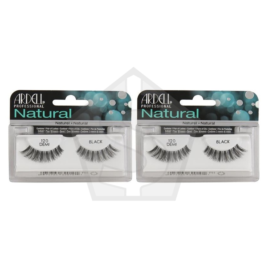 ARDELL Natural Strip Lashes - 120 Demi - Pack of 2