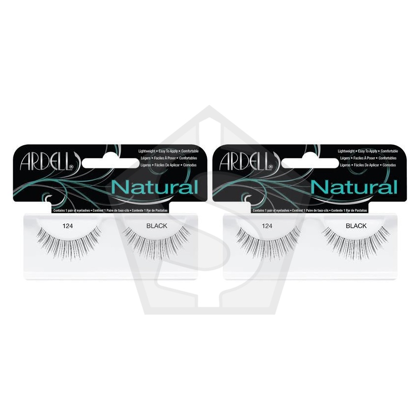 ARDELL Natural Strip Lashes - 124 - Pack of 2