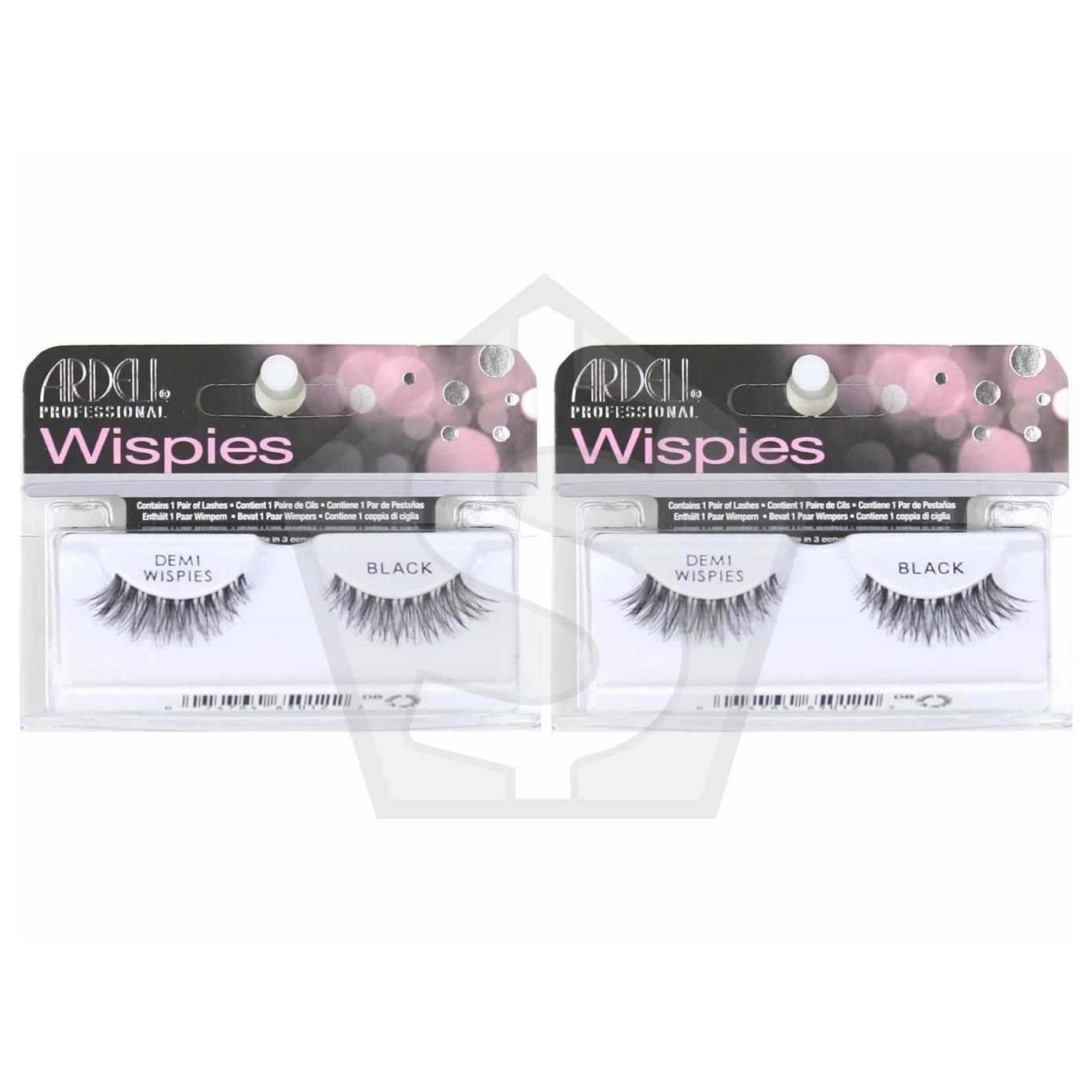 ARDELL Wispies Strip Lashes - Demi Wispies Black - Pack of 2