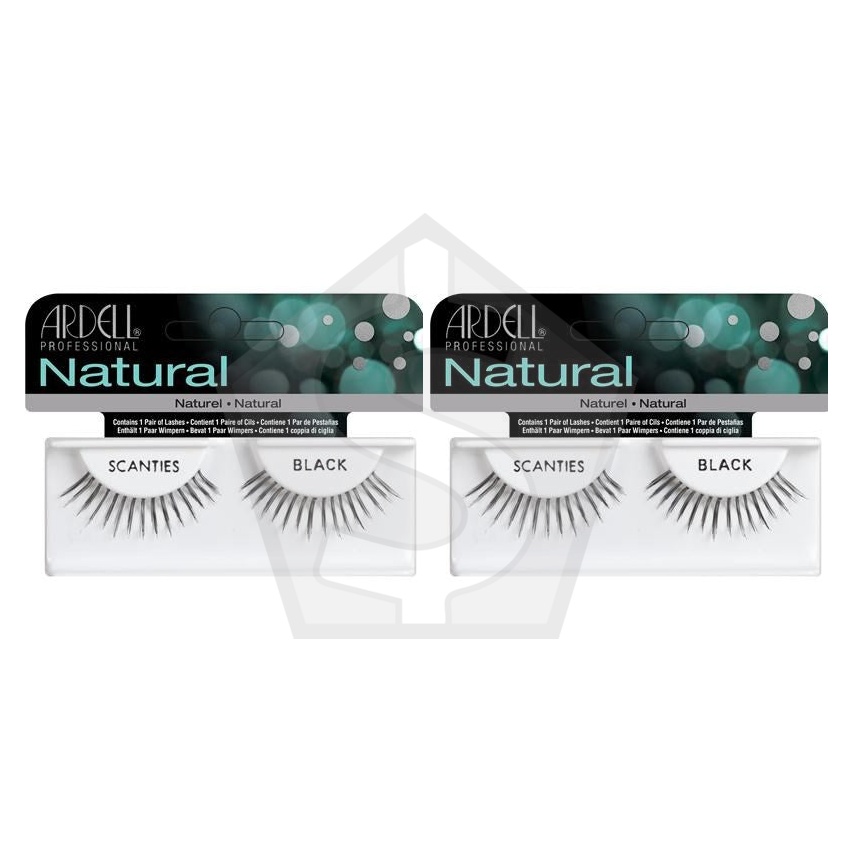 ARDELL Natural Strip Lashes - Scanties - Pack of 2