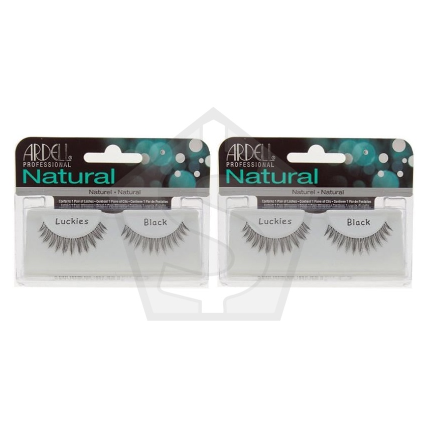 ARDELL Natural Strip Lashes - Luckies - Pack of 2