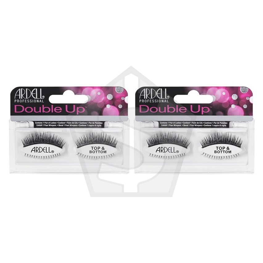 ARDELL Double Up Lashes - Top and Bottom - Pack of 2