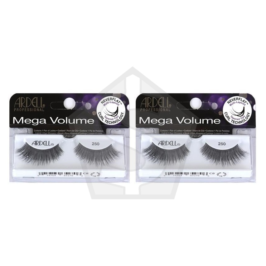 ARDELL Mega Volume Lashes - 250 - Pack of 2