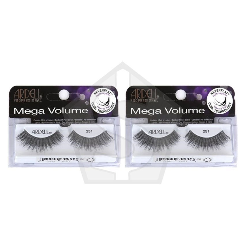 ARDELL Mega Volume Lashes - 251 - Pack of 2