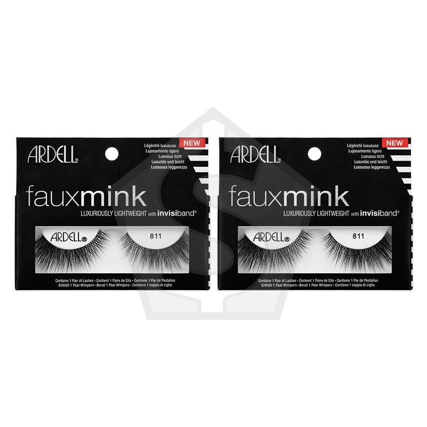 ARDELL Faux Mink Eyelashes - 811 - Pack of 2