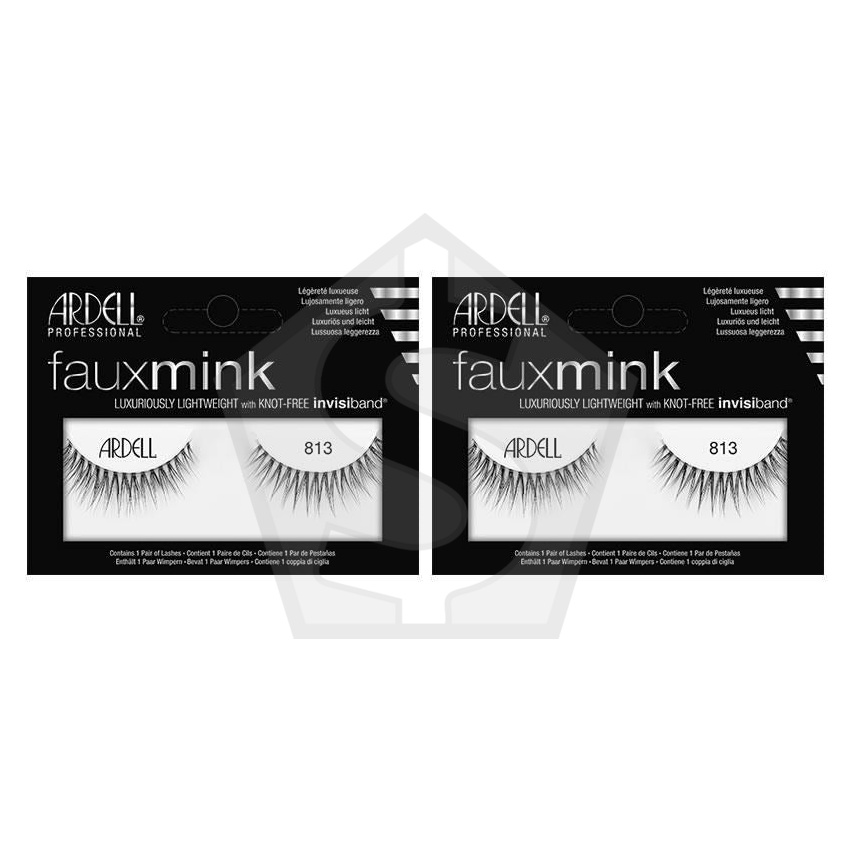 ARDELL Faux Mink Eyelashes - 813 - Pack of 2