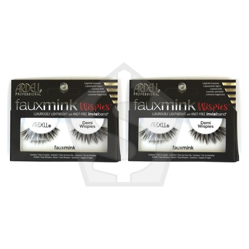 ARDELL Faux Mink Eyelashes - Demi Wispies - Pack of 2