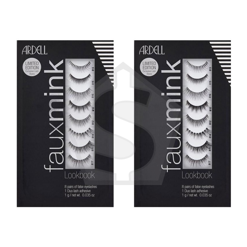 ARDELL Faux Mink Eyelashes - Look Book Limited Edition - Pack of 2