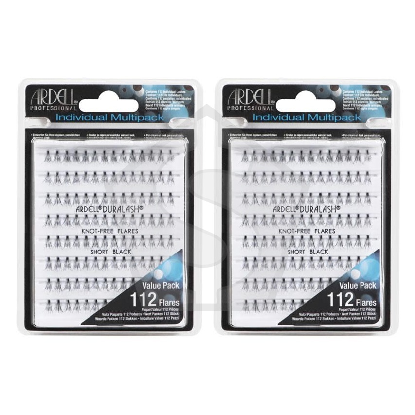 ARDELL Natural Individual Value Pack [Knot-Free] - Short - Pack of 2