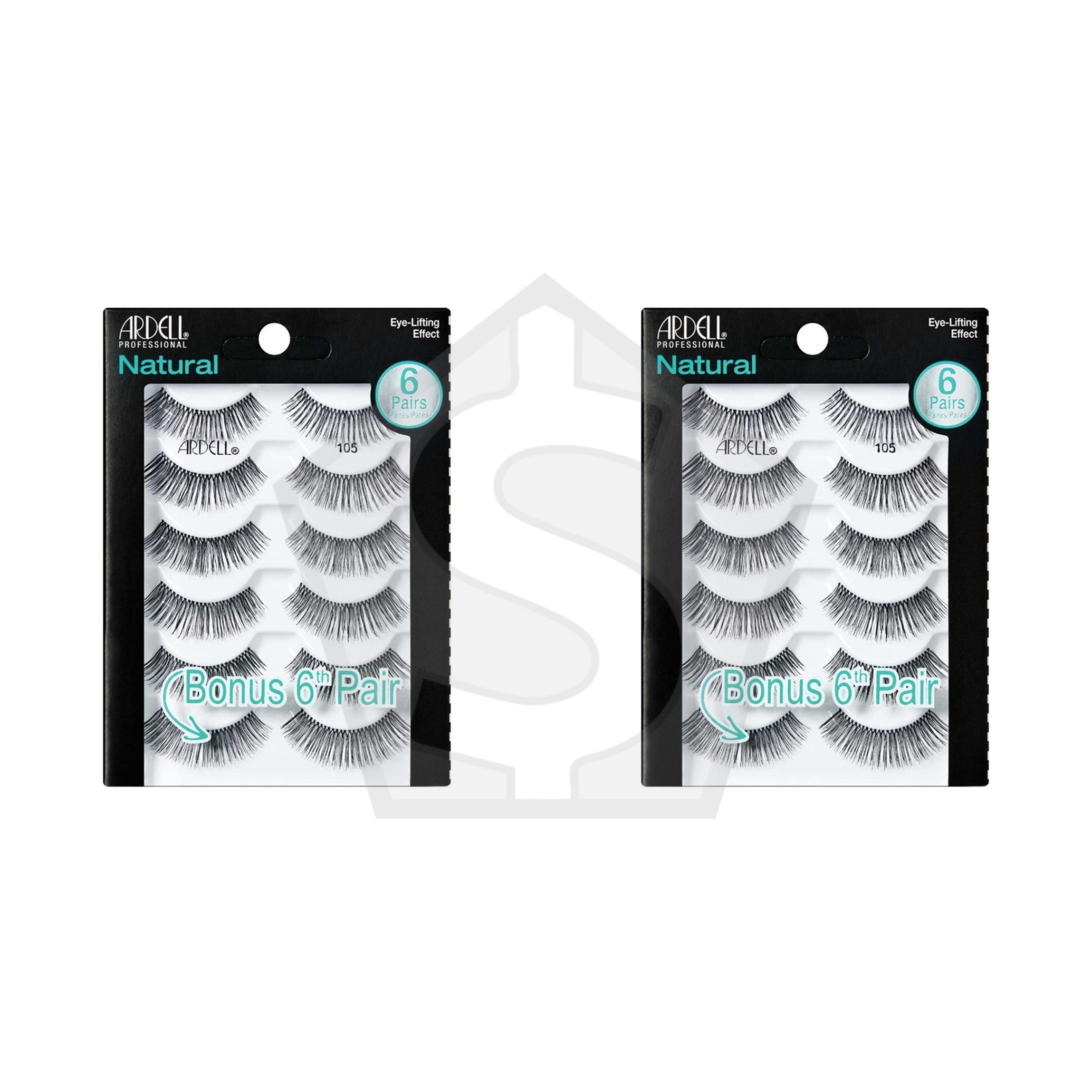 ARDELL Natural Lashes Multipack (5packs) - 105 - Pack of 2