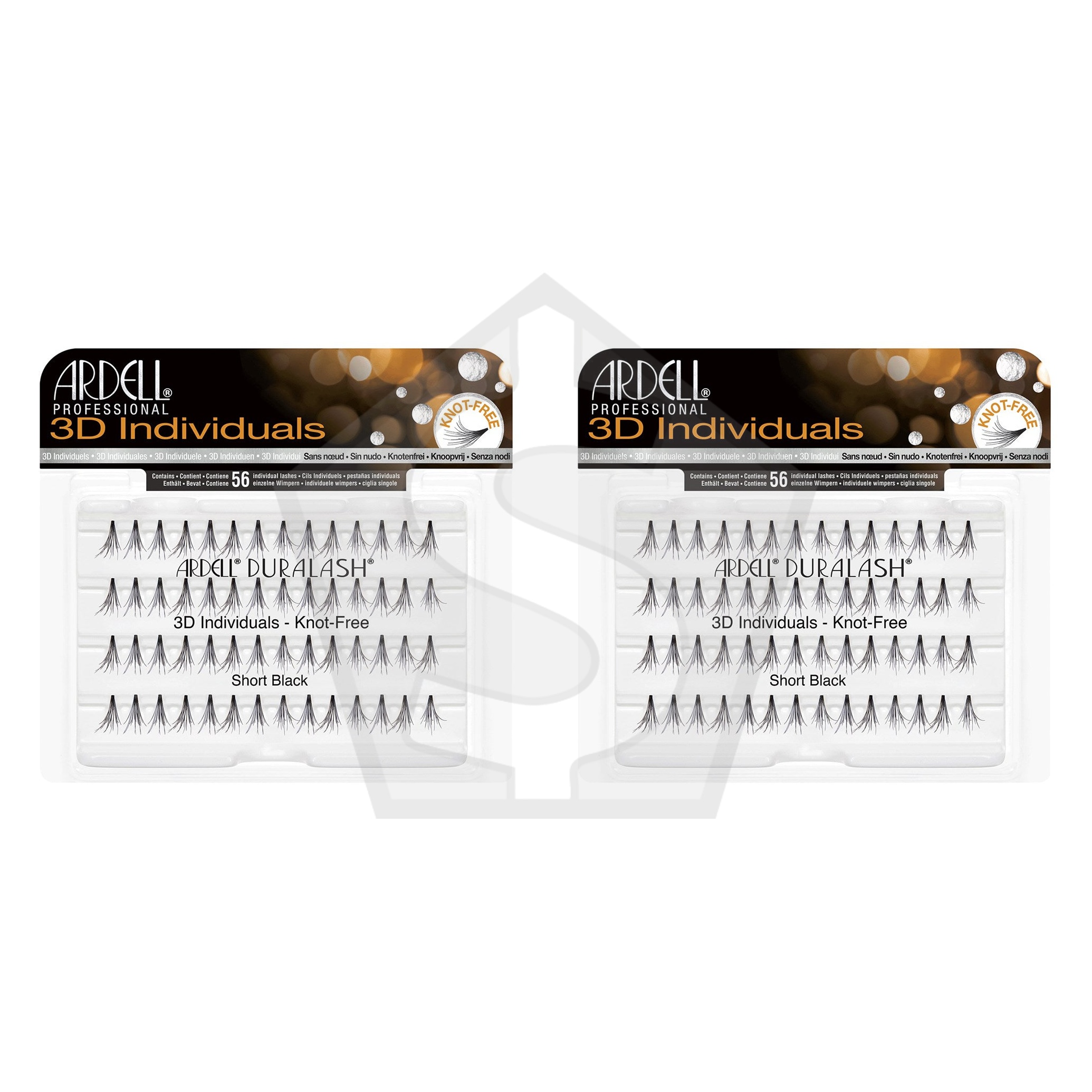 ARDELL 3D Individuals [Knot-Free] - Medium - Pack of 2