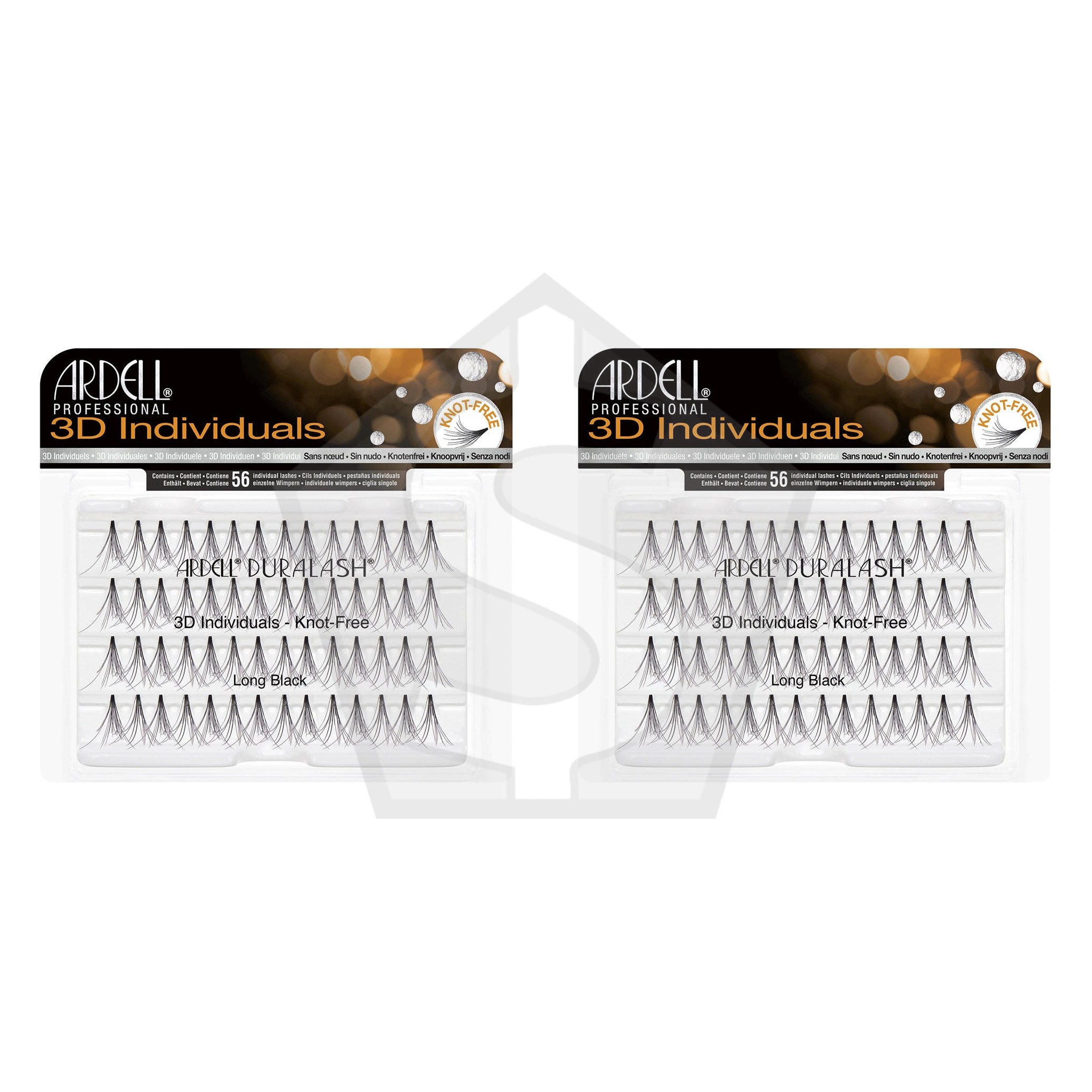 ARDELL 3D Individuals [Knot-Free] - Long - Pack of 2