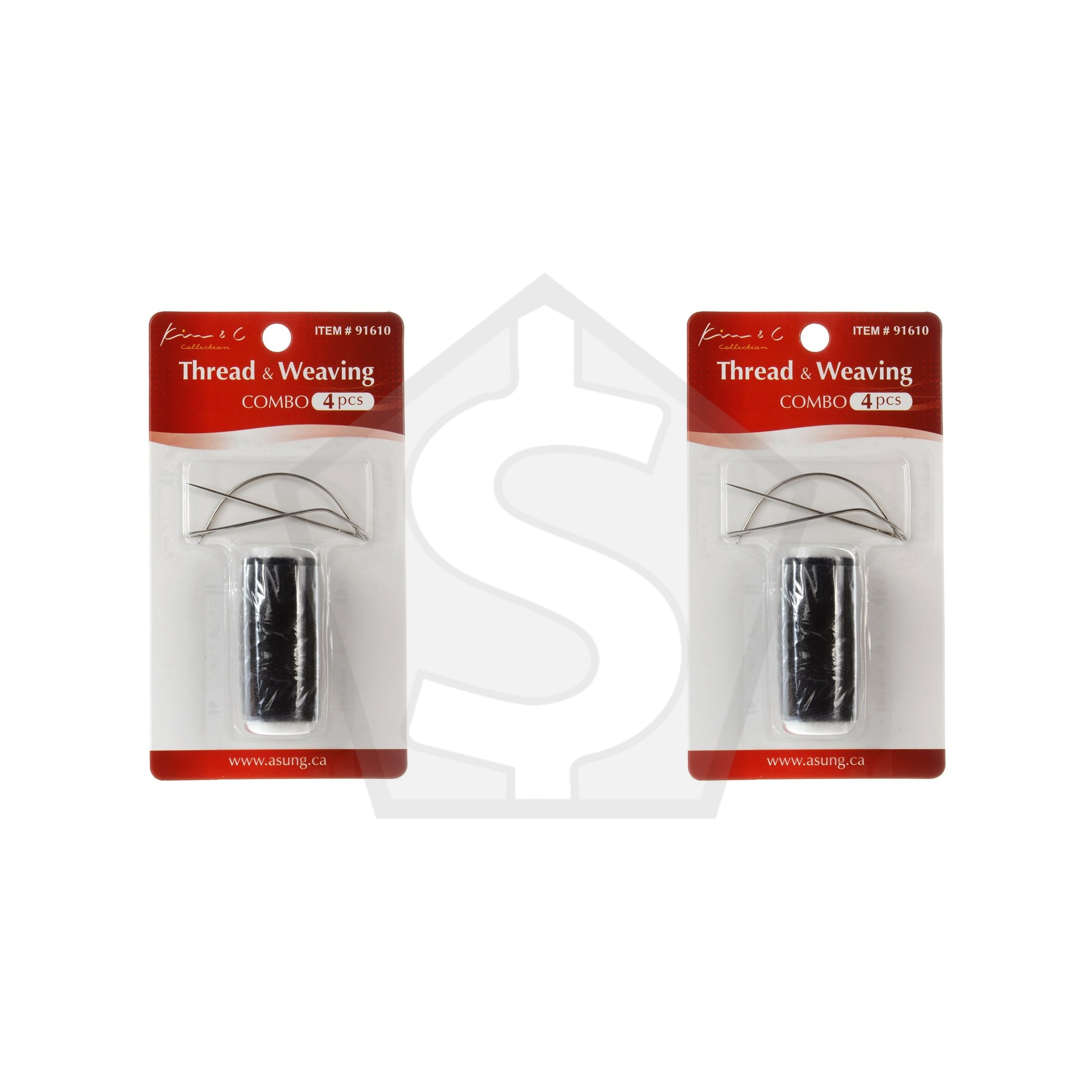 Bundle of 2 - KIM & C Threads & Needles Weaving Combo - 4pcs