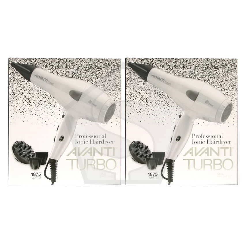 AVANTI Turbo Professional Ionic Hairdryer 1875W - Pack of 2