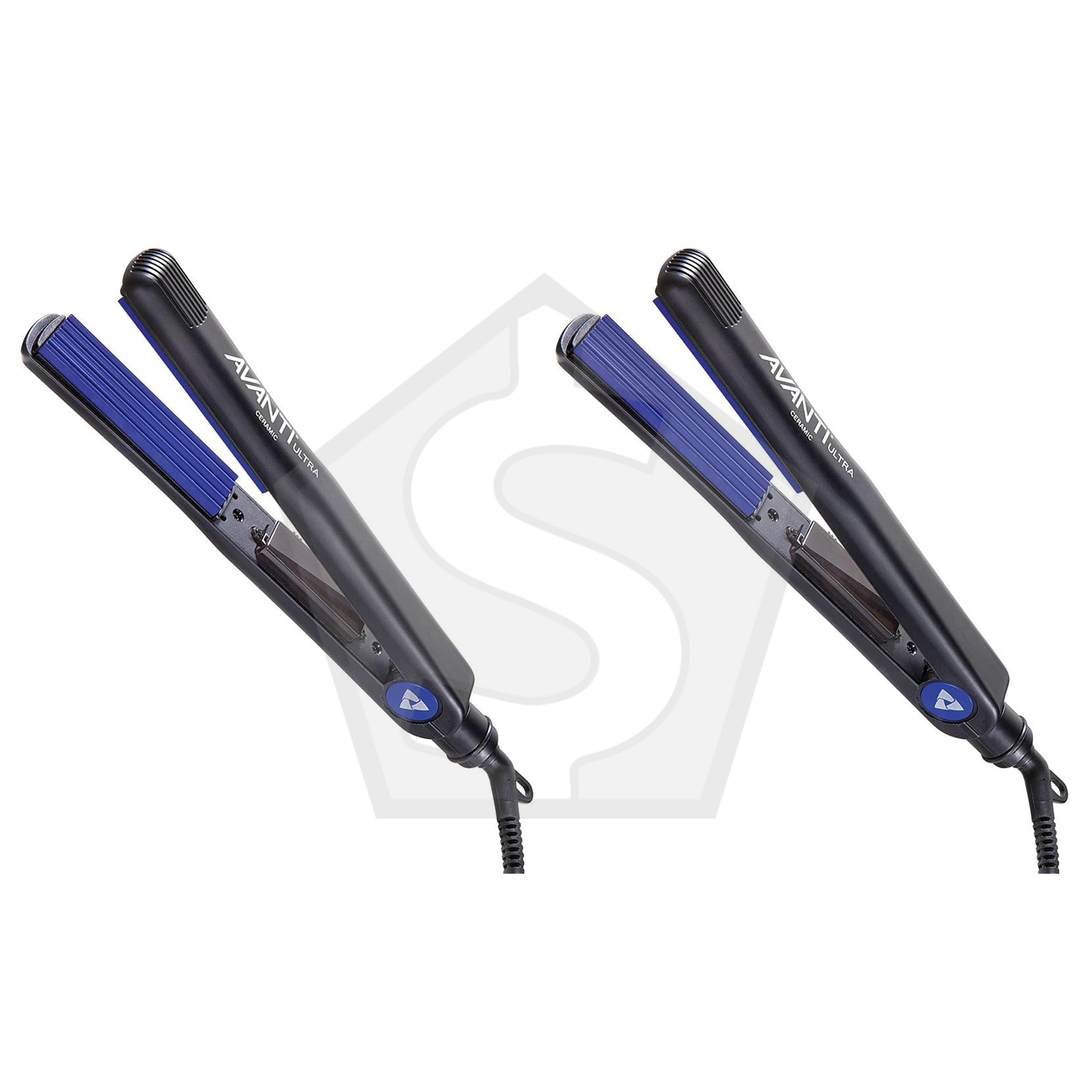 AVANTI 1-1/2 inch Ceramic Crimping Iron - Pack of 2