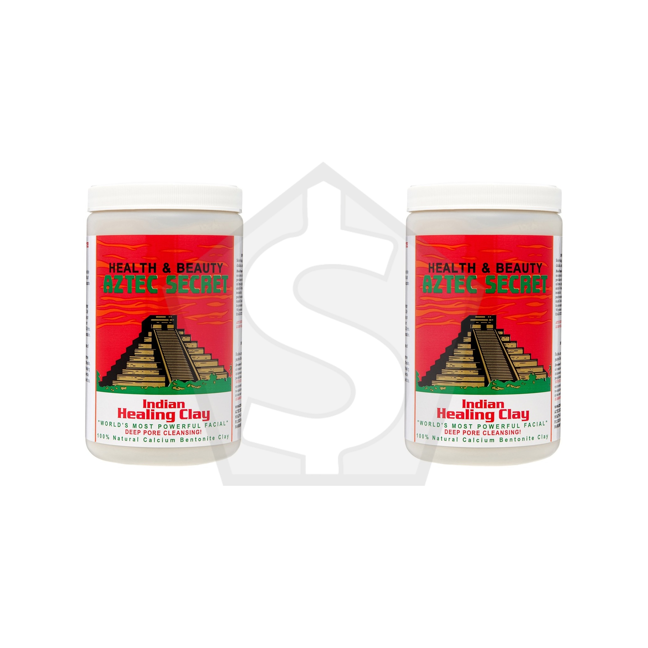 AZTEC SECRET Indian Healing Clay (2lb) - Pack of 2