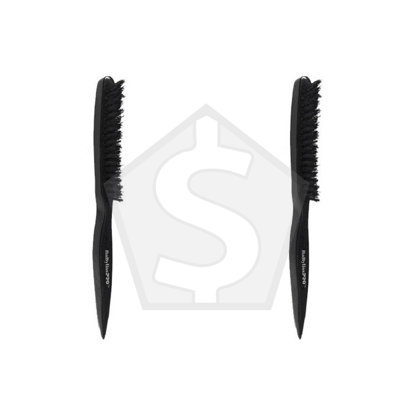 BABYLISS PRO Teasing Brush with Reinforced Boar Bristles - Pack of 2