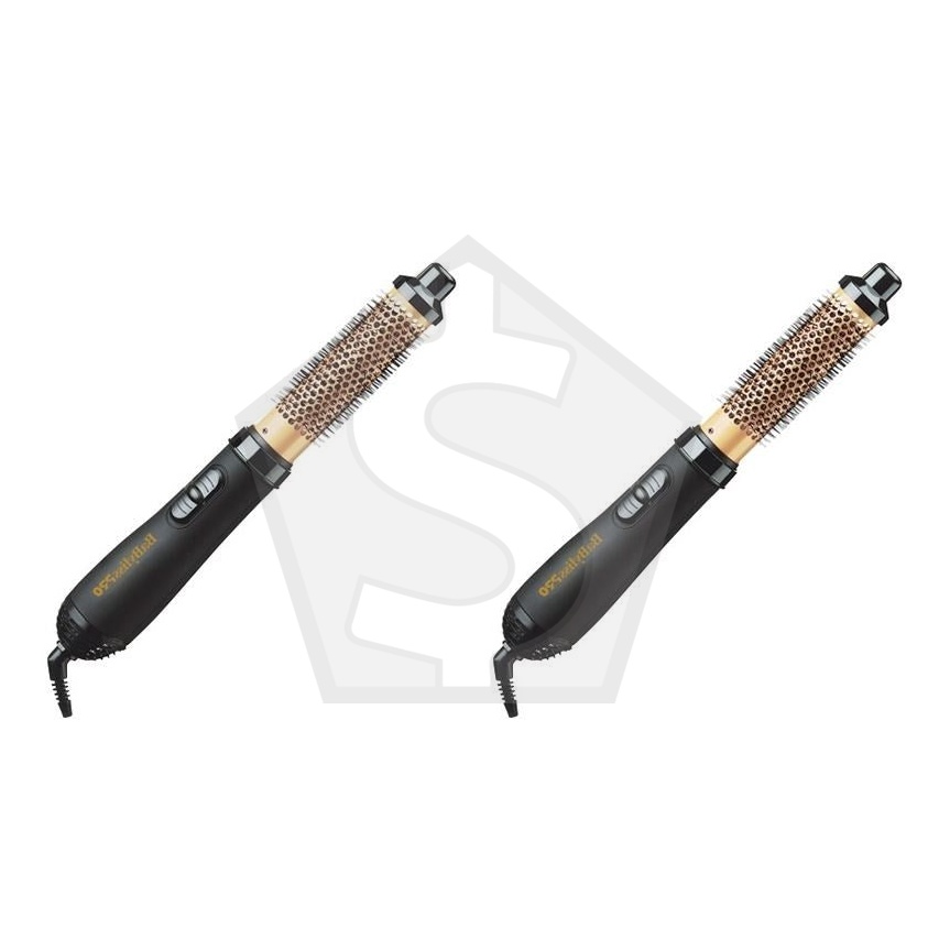 Bundle of 2 - BABYLISS PRO Professional Ceramic Hot Air Brush 1-1/4inch