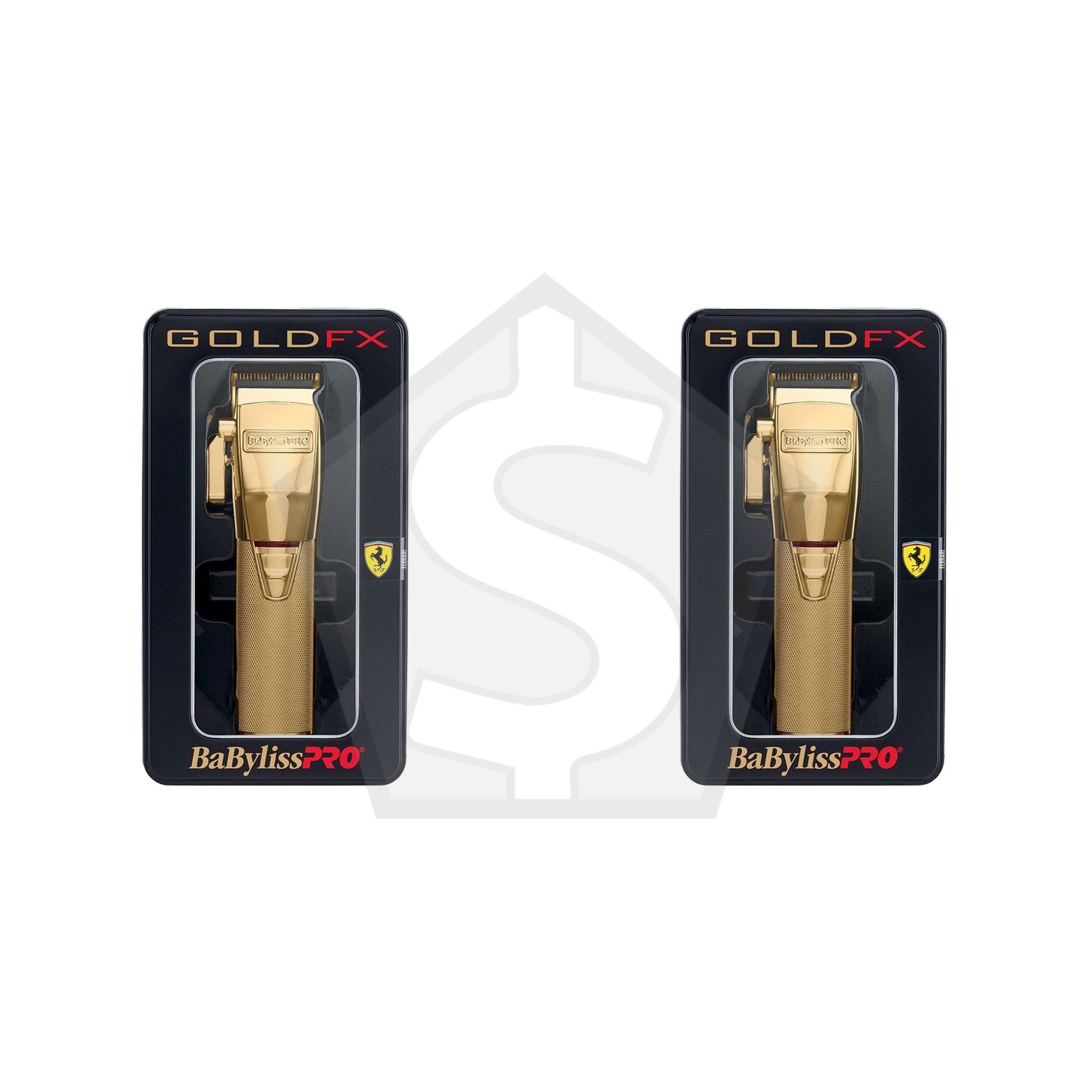 BABYLISS PRO Metal Lithium Clipper - Gold FX - Pack of 2