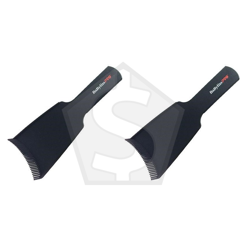 BABYLISS PRO Short Coloring Board with evenly spaced teeth - Pack of 2