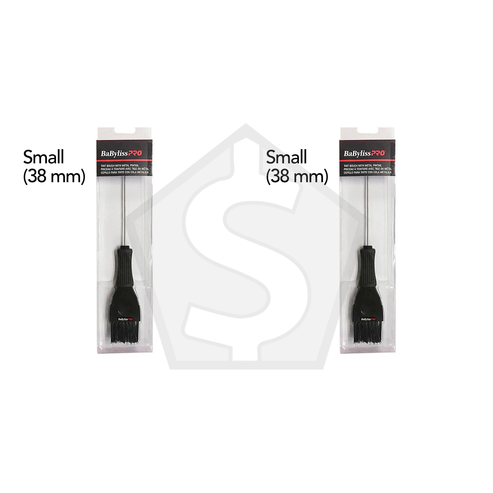 Bundle of 2 - BABYLISS PRO Tint Brush with Metal Pintail - Small (38mm)